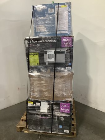 1 Pallets – 9 Pcs – Air Conditioners – Untested Customer Returns – Major Retailer