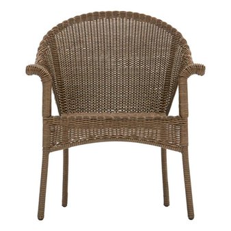 Pallet – Garden Treasures LG-H8203-01A Valleydale Stackable Steel Conversation Chair with Woven Seat – Customer Returns – Garden Treasures