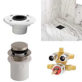 Case Pack – 59 Pcs – Kitchen & Bath Fixtures, Hardware, Unsorted, Bath – Open Box Like New – Signature Hardware, Mirabelle