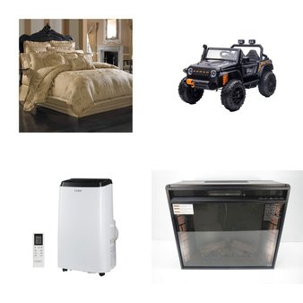 Pallet – 14 Pcs – Luggage, Heaters, Bedding Sets, Microwaves – Mixed Conditions – Samsonite, Skyway, COBY, Toshiba
