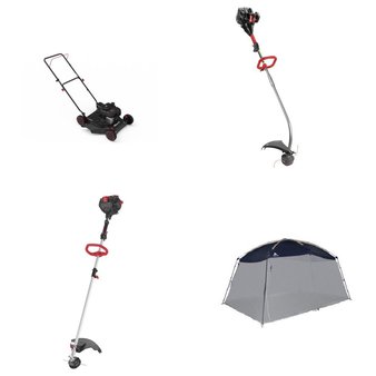 Pallet – 10 Pcs – Trimmers & Edgers, Mowers, Other – Customer Returns – Hyper Tough, Ozark Trail