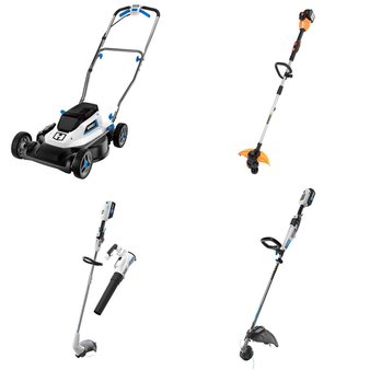 Pallet – 17 Pcs – Trimmers & Edgers, Hedge Clippers & Chainsaws, Other, Mowers – Customer Returns – Hart, Hyper Tough, Positec Industrial, Worx
