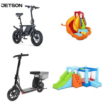 Pallet – 10 Pcs – Powered, Cycling & Bicycles, Outdoor Sports, Outdoor Play – Customer Returns – Razor, Razor Power Core, Jetson, Bestway