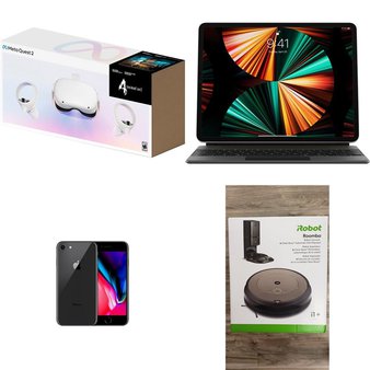 Pallet – 675 Pcs – Cases, Apple iPad, Keyboards & Mice, Other – Damaged / Missing Parts / Tested NOT WORKING – OtterBox, Apple, Samsung, Schumacher Electric