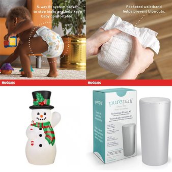 1 Pallets – 118 Pcs – New Kitchen & Dining, Bath, Diapers & Wipes – New and New Damaged Box – Walmart