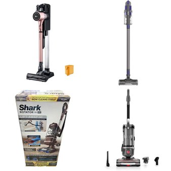 CLEARANCE! 2 Pallets – 39 Pcs – Vacuums – Customer Returns – Shark, Hoover, Bissell, Hart