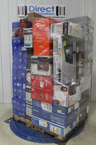 Pallet – 82 Pcs – Home Audio & Theater – Customer Returns – Onn, HP, innovative technology, Samsung