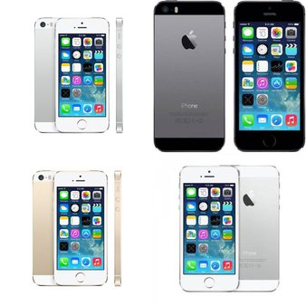 5 Pcs – Apple iPhone (Mixed Models)- BRAND NEW, GRADE A – Unlocked – Models: ME342LL/A, ME341LL/A, MGFD2LL/A, ME372LL/A