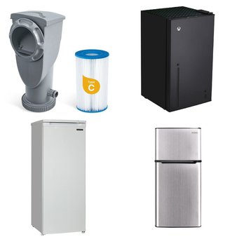 6 Pallets – 47 Pcs – Trimmers & Edgers, Bar Refrigerators & Water Coolers, Freezers – Untested Customer Returns – Walmart