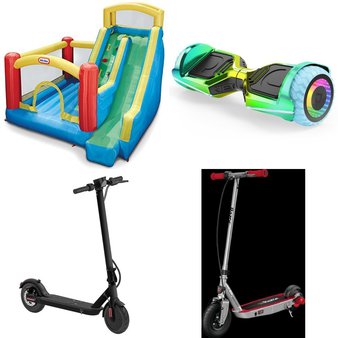 Pallet – 12 Pcs – Powered, Unsorted, Vehicles, Trains & RC, Outdoor Play – Customer Returns – Razor, Razor Power Core, Jetson, The Step2Â® Company, LLC.