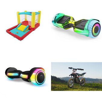 Pallet – 17 Pcs – Powered, Vehicles, Trains & RC, Outdoor Play – Customer Returns – Razor, Razor Power Core, Jetson, Play Day