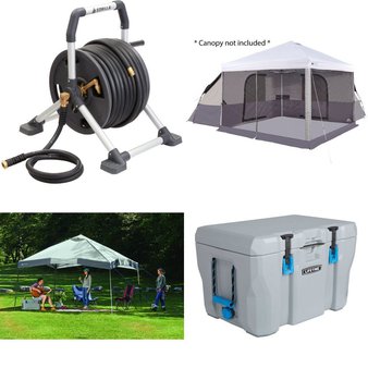 Pallet – 10 Pcs – Camping & Hiking, Accessories – Customer Returns – Ozark Trail, Gorilla, Lifetime