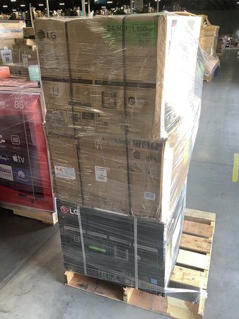6 Pallets – 193 Pcs – Pools & Water Fun, DVD & Blu-ray Players, Air Conditioners, Hair Care – Untested Customer Returns – Walmart