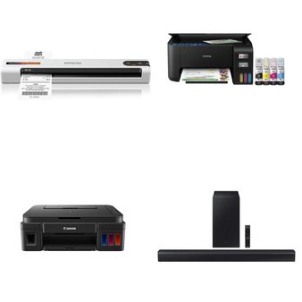 Pallet – 27 Pcs – All-In-One, Speakers, Power Adapters & Chargers, Keyboards & Mice – Customer Returns – onn., Canon, Samsung, Netgear