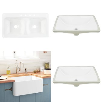 Pallet – 10 Pcs – Hardware, Kitchen & Bath Fixtures, Unsorted – Open Box Like New – Signature Hardware
