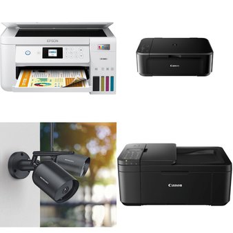 Pallet – 64 Pcs – Cordless / Corded Phones, All-In-One, Security & Surveillance – Open Box Customer Returns – VTECH, HP, Canon, Merkury Innovations