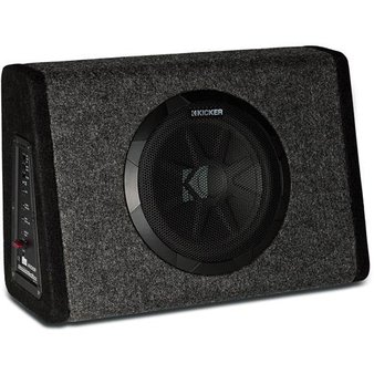 32 Pcs – Refurbished Kicker PT250 10″ Subwoofer with Built-In 100W Amplifier (GRADE A)