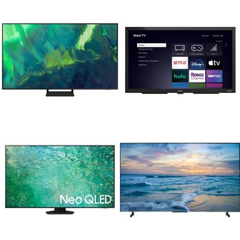 Flash Sale! 6 Pcs – LED/LCD TVs (48″ – 85″) – Refurbished (GRADE A) – Samsung, Element Electronics, SHARP, VIZIO
