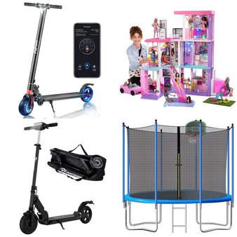 Pallet – 12 Pcs – Powered, Vehicles, Dolls, Camping & Hiking – Customer Returns – Funcid, EVERCROSS, MaxKare, Mattel