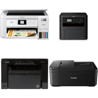 Pallet – 13 Pcs – All-In-One, Laser – Open Box Customer Returns – Canon, PROSCAN, EPSON, Onn