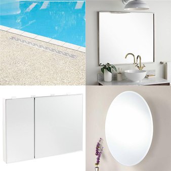 CLEARANCE! Pallet – 13 Pcs – Bath, Decor, Hardware, Kitchen & Bath Fixtures – Open Box Like New – Signature Hardware