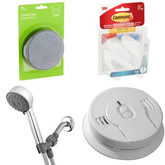Pallet – 116 Pcs – Hardware, Kitchen & Bath Fixtures, Curtains & Window Coverings, Smoke Alarms & CO Detectors – Customer Returns – Super Sliders, WATERPIK, Kidde, GE