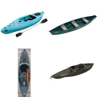 3 Pallets – 14 Pcs – Boats & Water Sports – Customer Returns – Sun Dolphin