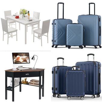Pallet – 10 Pcs – Luggage, Unsorted, Office, Vacuums – Customer Returns – Sunbee, Costway, INSE, Paproos