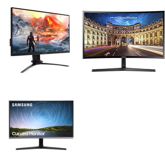 Pallet – 20 Pcs – Monitors, Unsorted – Customer Returns – Samsung, MSI, ACER