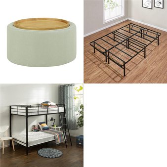 Pallet – 18 Pcs – Mattresses, Bedroom, Living Room – Overstock – Slumber 1 by Zinus