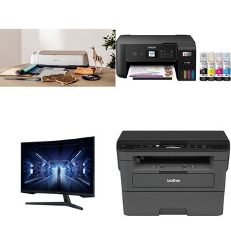 Pallet – 21 Pcs – All-In-One, Monitors, Speakers – Open Box Customer Returns – HP, onn., Canon, Onn