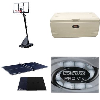 1 Pallet – 7 Pcs – Camping & Hiking, Not Powered – Overstock – Sonic The Hedgehog, Spalding