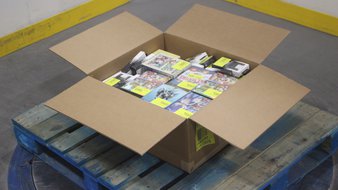1 Parcel Box – 117 Pcs – DVD Discs, Other – NEW/SEALED Products – Walmart
