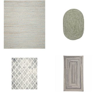 6 Pallets – 595 Pcs – Rugs & Mats, Curtains & Window Coverings, Decor, Sheets, Pillowcases & Bed Skirts – Mixed Conditions – Unmanifested Home, Window, and Rugs, Sun Zero, Fieldcrest, Madison Park