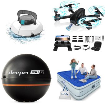 Pallet – 37 Pcs – Unsorted, Drones & Quadcopters Vehicles, Camping & Hiking, Mattresses – Customer Returns – EnerPlex, Idoo, BEBANG, Costway