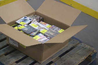 1 Parcel Box – 129 Pcs – DVD Discs, Blu-ray Discs – NEW/SEALED Products – Walmart