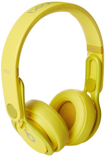 5 Pieces of Beats by Dr. Dre Mixr Yellow Over Ear Headphones MHC82AM/A Headphones & Portable Speakers GRADE A Refurbished