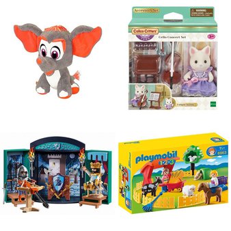 99 Pcs – Toys – New, Like New, Used, New Damaged Box – Retail Ready – Playmobil, ToySource, Calico Critters, Sassy