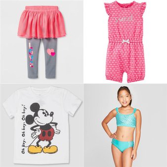 Pallet – 1489 Pcs – Kids Apparel – Brand New – Retail Ready – Cat & Jack, Mickey Mouse & Friends, CARTERS, Just One You made by carter’s