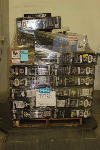 Pallet – 27 Pcs – Video Games – Other, Microsoft – Customer Returns – Arcade 1UP, ARCADE1up, Microsoft