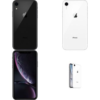 15 Pcs – Apple iPhone XR – Refurbished (GRADE B – Unlocked) – Models: MRYY2LL/A, MRYR2LL/A, MT012LL/A, MT3K2LL/A