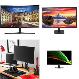 Pallet – 24 Pcs – Monitors – Customer Returns – Onn, ACER, Samsung, LG