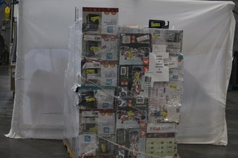 3 Pallets – 117 Pcs – Shredders, Arts & Crafts, Safes, Mattresses – Untested Customer Returns – Walmart