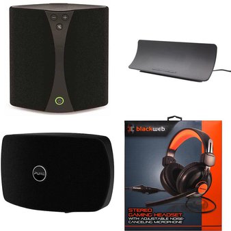 99 Pcs – Headphones & Portable Speakers – Refurbished (GRADE A, GRADE B) – Blackweb, Anker, Q-Experience, GN Netcom