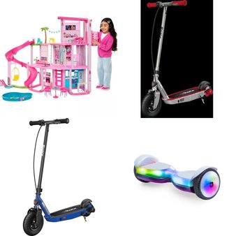 Pallet – 12 Pcs – Powered, Vehicles, Trains & RC, Not Powered, Dolls – Customer Returns – Razor, Razor Power Core, The Fast and the Furious, Jetson