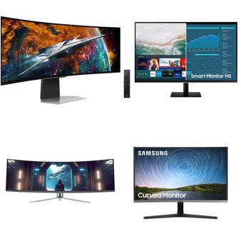 6 Pallets – 130 Pcs – Monitors, Unsorted – Customer Returns – Onn, LG, Samsung, ACER