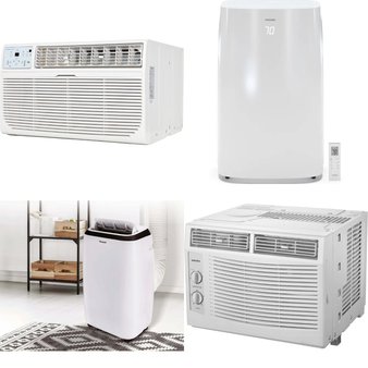 2 Pallets – 19 Pcs – Air Conditioners – Mixed Conditions – LG, Keystone, Honeywell, Amana