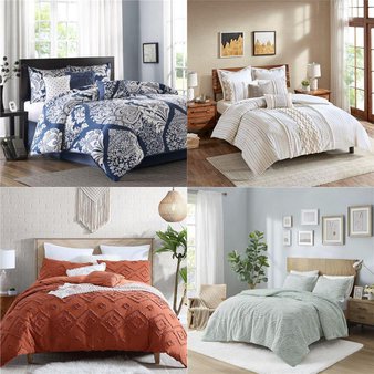 Pallet – 17 Pcs – Bedding Sets – Like New – Private Label Home Goods, Madison Park, Home Essence, Intelligent Design