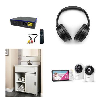 Pallet – 388 Pcs – Other, Cases, Accessories, In Ear Headphones – Open Box Customer Returns – Blackweb, VTECH, Merkury Innovations, Roku