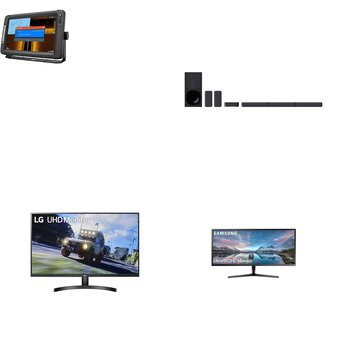 Pallet – 30 Pcs – Monitors, Speakers, Vacuums, Humidifiers / De-Humidifiers – Customer Returns – LG, Samsung, Hoover, onn.